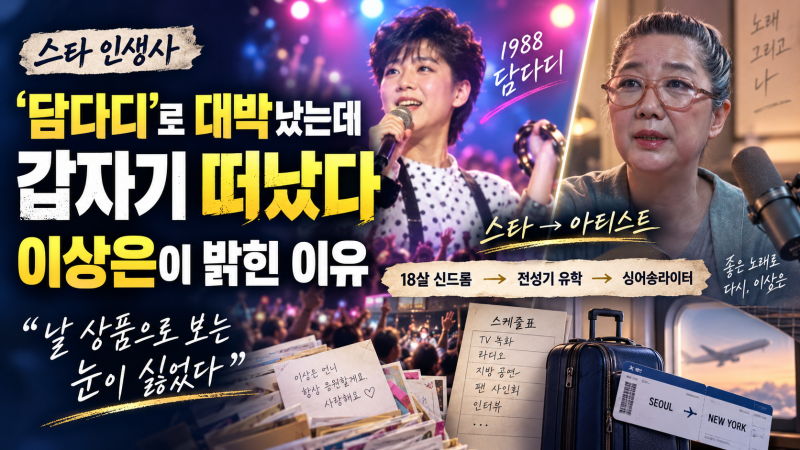 팬레터가 가마니로 왔는데도…이상은은 왜 전성기에 떠났을까