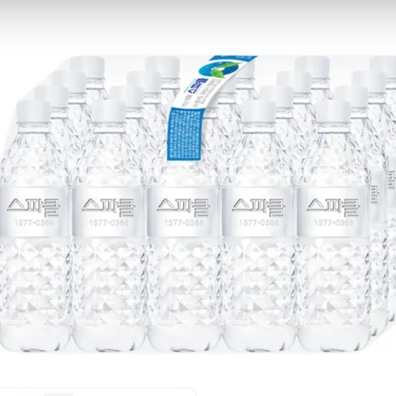 [자취 필수템] 물 사러 가기 귀찮을 땐? 스파클 무라벨 생수 500ml 80개 추천