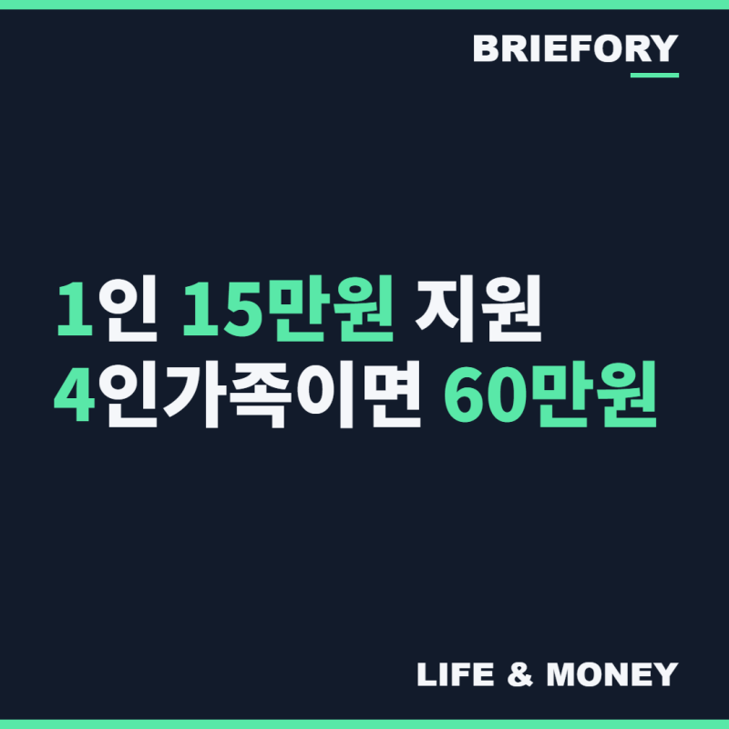 “기초수급자 1인 15만원, 4인가족이면 60만원” 2026 문화누리카드 11월30일까지 신청