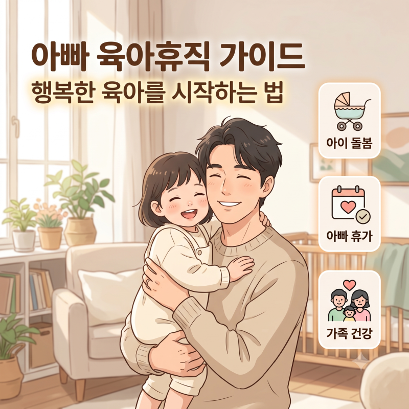 아빠 육아휴직 총정리: 자녀 나이 조건부터 신청 불가 예외까지 한눈에 알아보기