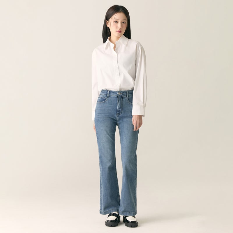 로엠 부츠컷 데님 RMTJF12G02 솔직 사용기