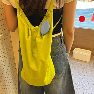 포테 가방 | 포테 3way flow bag_vintage lime | 쓰리웨이백 라임색상 후기