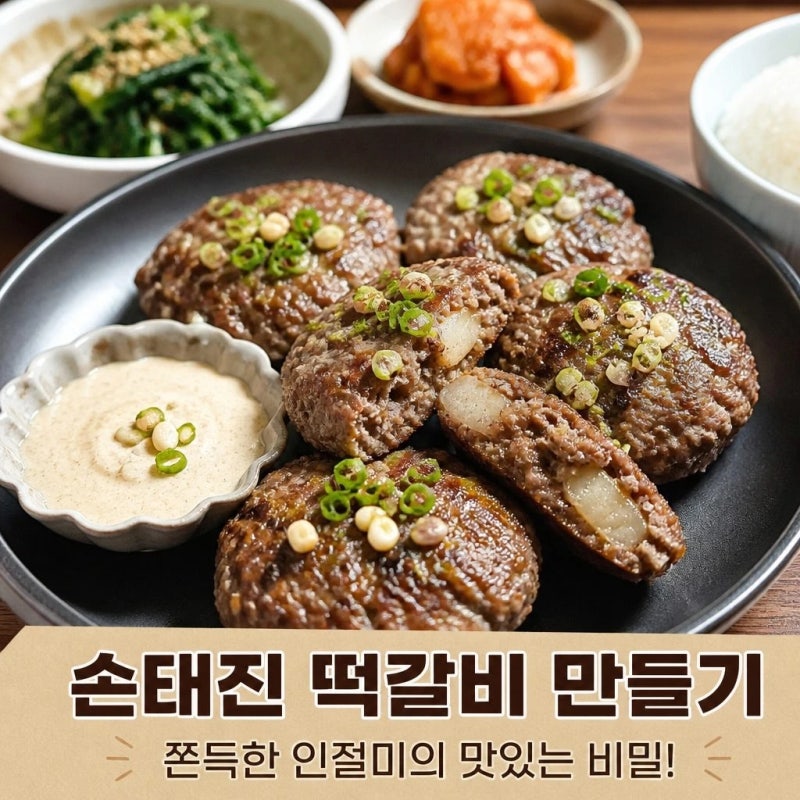 편스토랑 손태진 떡갈비 따라 만들기