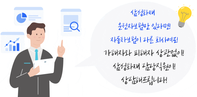 삼성화재 안전운전 파트너 플러스, 교통사고 비용손해 보장 어디까지 되나