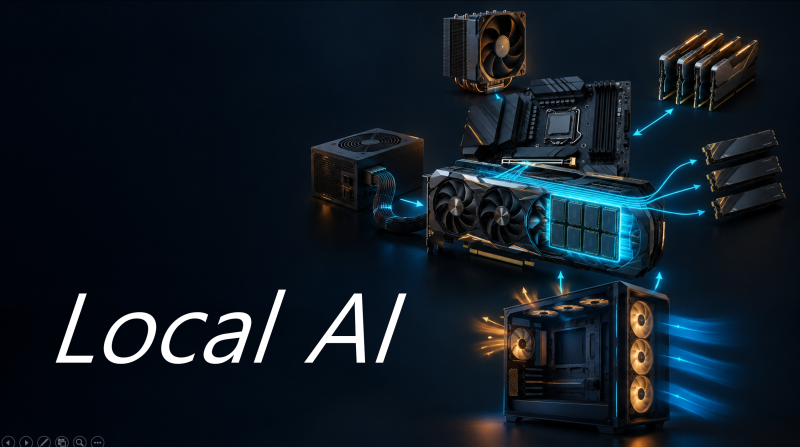 로컬 AI(LLM·디퓨전) 장비 2부, 데스크톱 구성과 GPU 브랜드에 관한 고찰
