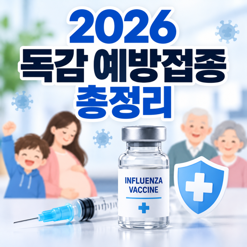 2026 독감 예방접종｜시기·가격·무료·일정·종류·임산부