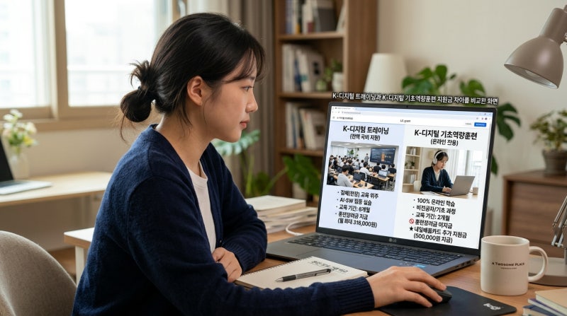 국비교육 들으면서 월 60만원? K-디지털 트레이닝 확인해 보니