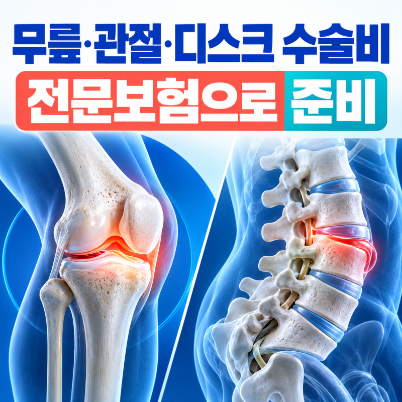 한화생명 관절·척추수술비—최대 1,630만원 점검