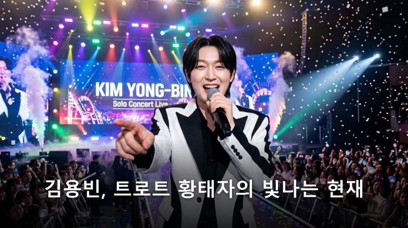 트로트 대세 김용빈, 요즘 그는 어떻게 지낼까?