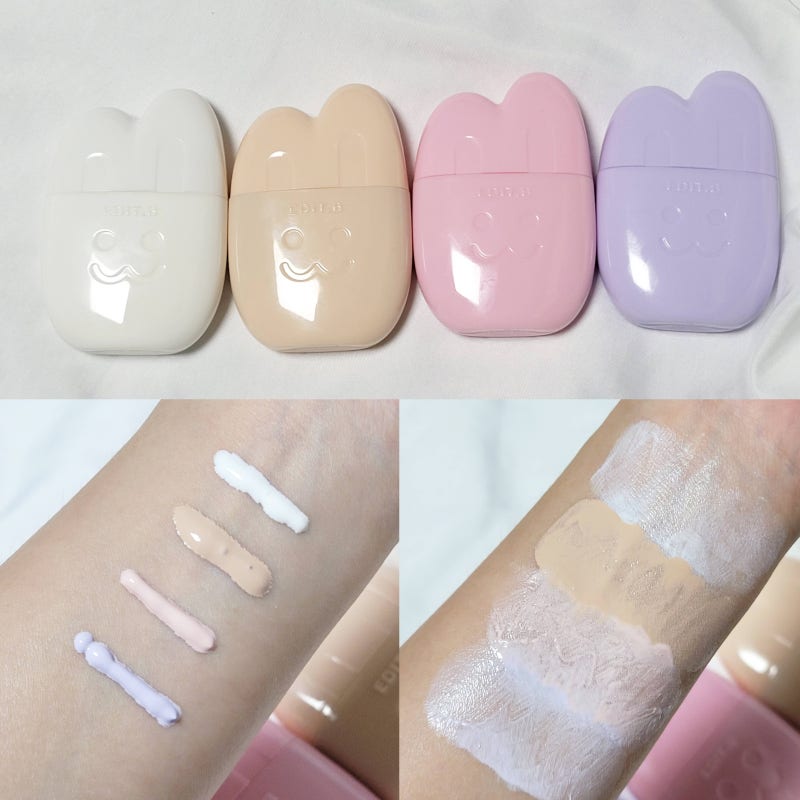 다이소 톤업선크림 추천, 에딧비 베어버니 톤 필터 선크림 4종 전색상 솔직 후기 (파데프리 ....