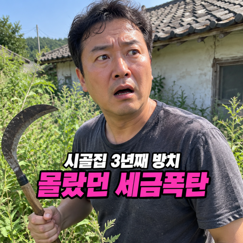 판다고 끝 아니고 놔둔다고 답도 아닌 시골집 상속세