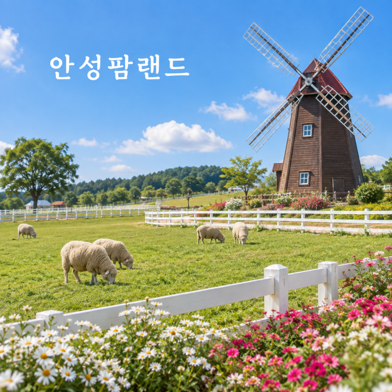 안성팜랜드 가기 전 알아둘 것, 동물체험부터 꽃밭·승마·이용팁까지