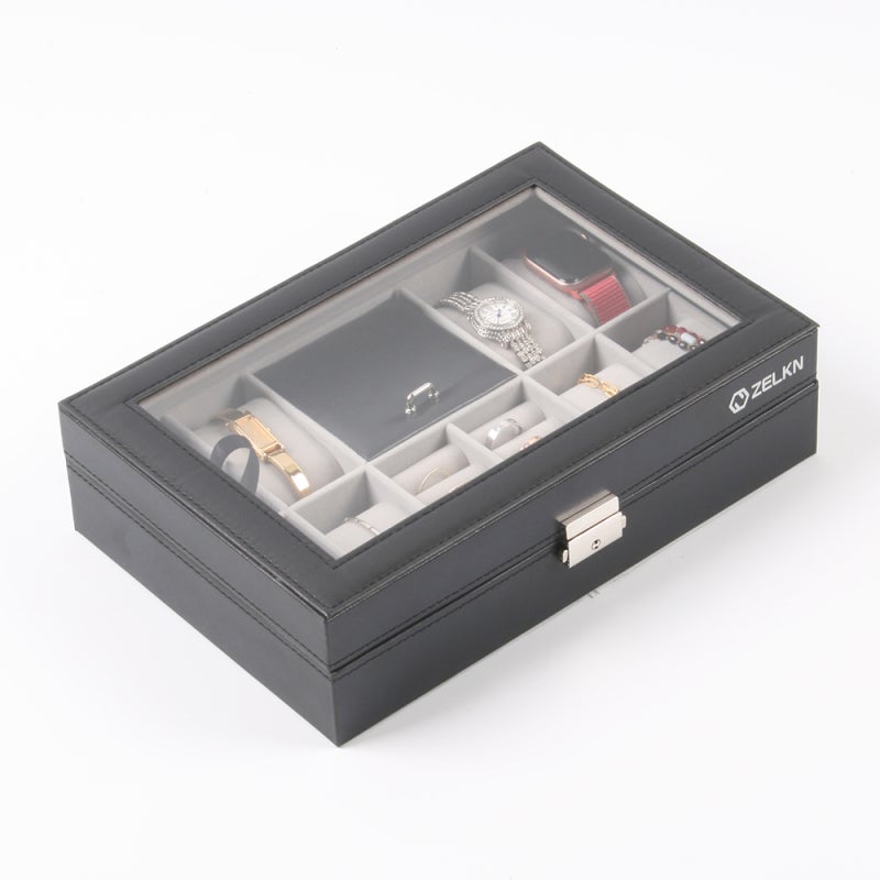 좌충우돌 액세서리 대란 끝! 젤큰 11구 주얼리 보관함으로 깔끔 정리 끝!