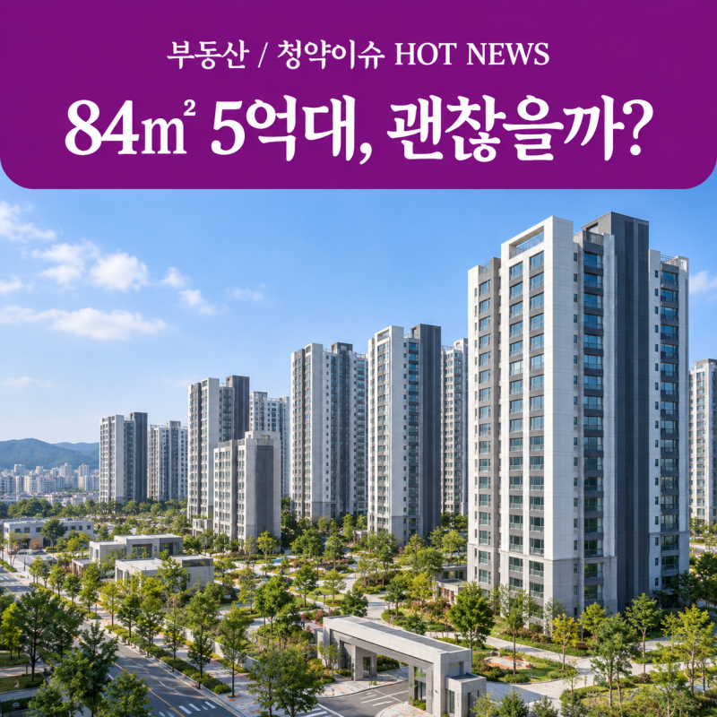 힐스테이트 고덕엘리스트 분양가 5억대, A12·A65 청약 일정 정리