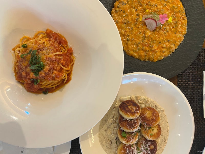 [체나콜로 아트포레] 송도 센트럴파크 맛집 파스타 뇨끼 리조또 폭식하고 온 후기