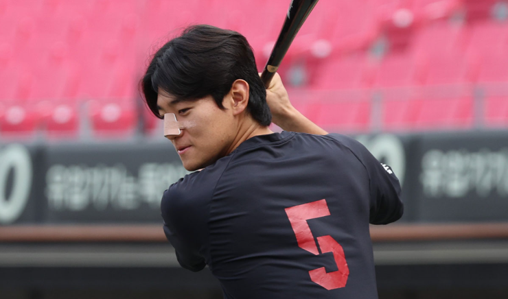 김도영 아시안게임 출전 결정…13일 한화전 복귀는 컨디션 확인