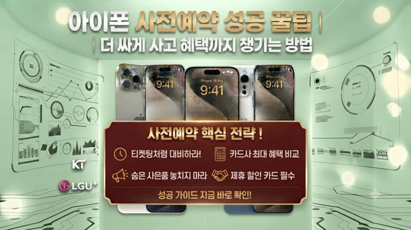 (광고)아이폰 사전예약 성공 꿀팁｜더 싸게 사고 혜택까지 챙기는 방법