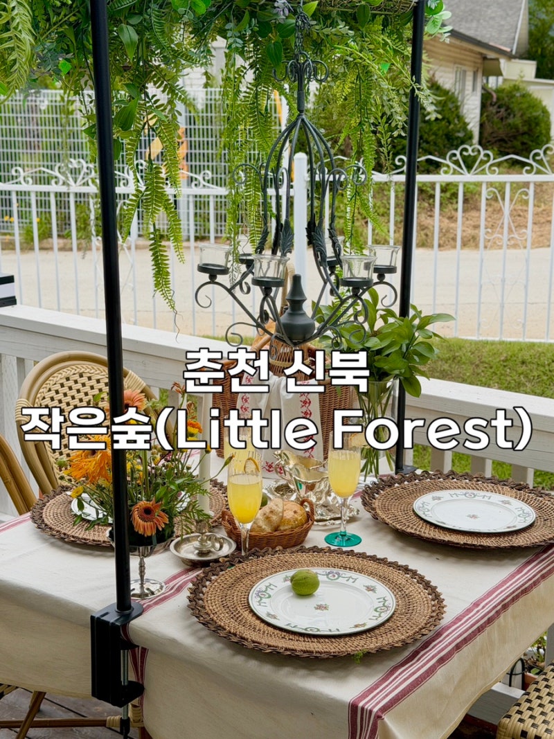 춘천 소규모 돌잔치 추천｜가족의 특별한 날을 위한 공간, 신북 ‘작은숲(Little forest)'