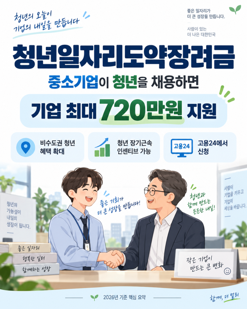 청년일자리도약장려금 120만원 실제 수령 후기, 2026년 신청방법·조건·입금까지