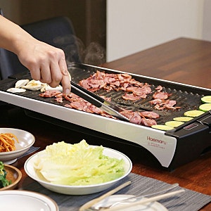 해마루 대형 전기그릴 캠핑에서 집들이까지 가격체감 후기