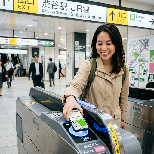 일본 여행 필수 준비물! 아이폰·갤럭시 모바일 교통카드(스이카·파스모) 간편 발급 및 충전 ....