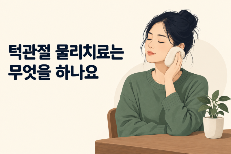 턱관절 물리치료·운동요법은 무엇을 하나요?