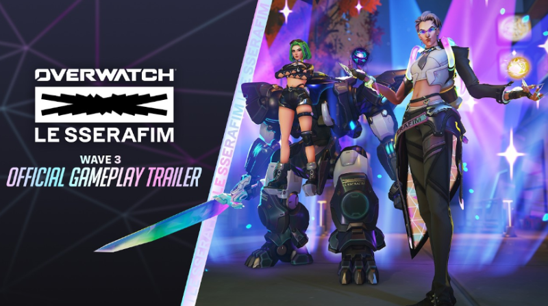 Overwatch x LE SSERAFIM 3rd Collaboration Skins Trailer!
