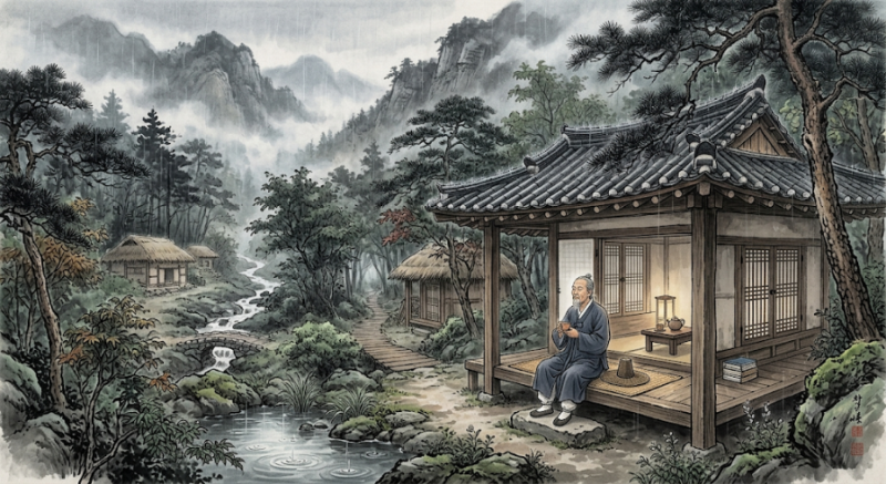 청림모우(聽雨暮霖) 또는 청림모우(聽林暮雨) '청림모우'는 전통적인 고사성어로 확립된 사....