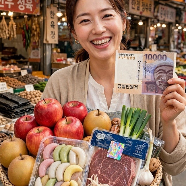 추석 차례상 20만원에 끝내기! 전통시장 온누리상품권 사용 꿀팁 총정리