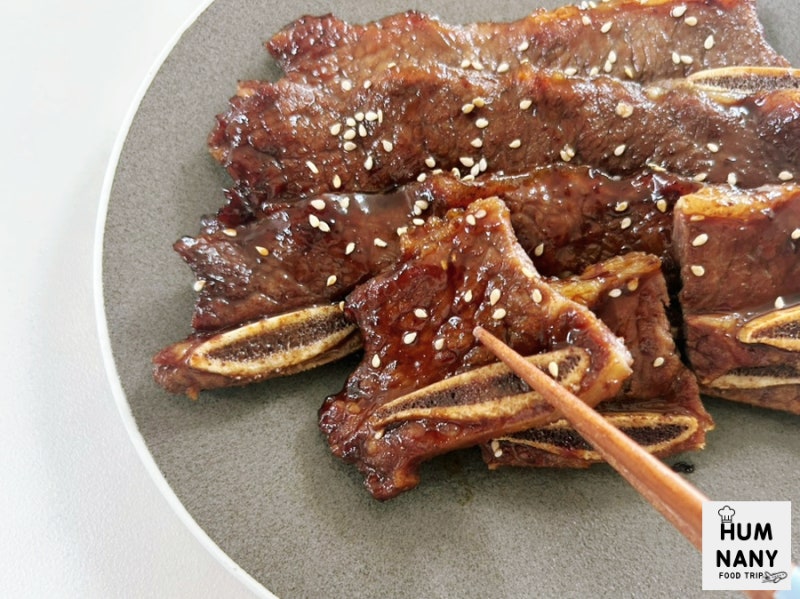 la갈비재는법 양념장 LA갈비구이만드는법