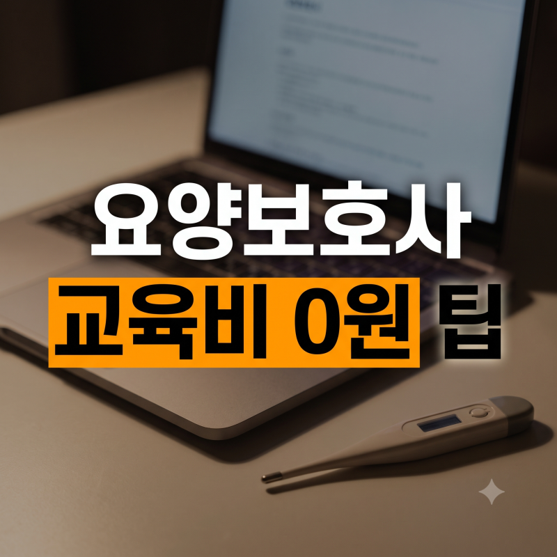 요양보호사 자격증 국비지원 조건과 시험일정, 현실적인 월급 총정리