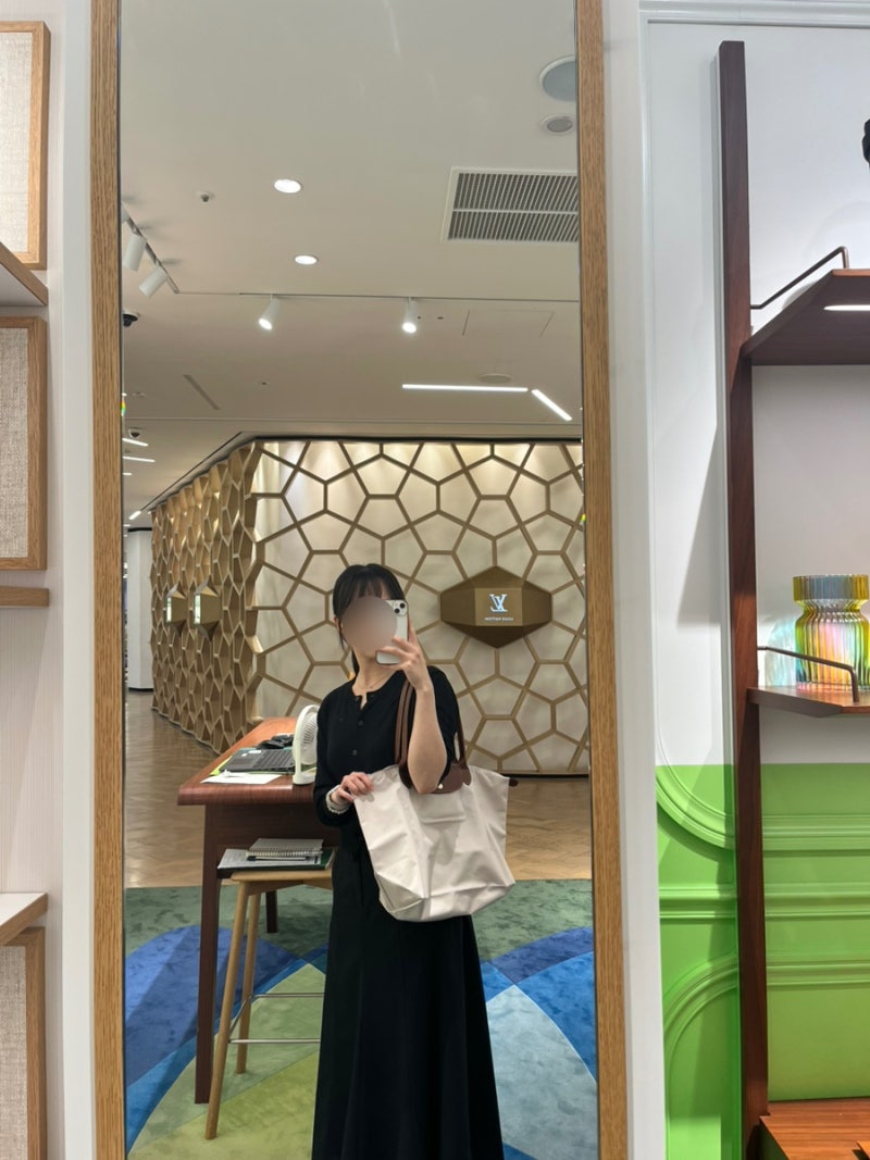 [후기] 롱샴 르 플리아쥬 오리지널 L (페이퍼) with 라지 이너백 / 직장인 보부상백