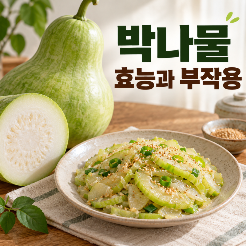 박나물 효능과 부작용, 손질법부터 감칠맛 새우볶음까지