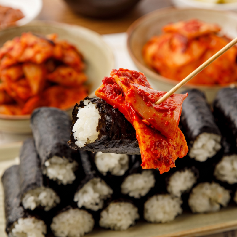 충무김밥 오징어무침 레시피 백종원 부럽지 않은 아삭한 섞박지 비법과 매콤 황금 양념장 비....