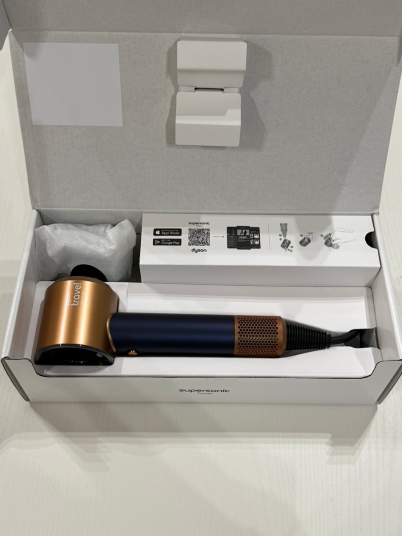 다이슨 dyson | 슈퍼소닉 트래블 헤어드라이어 블루•코퍼 후기 | 여행용 드라이기 추천