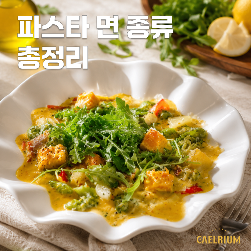 파스타 면 종류 총정리 - 소스 궁합부터 삶는 시간까지