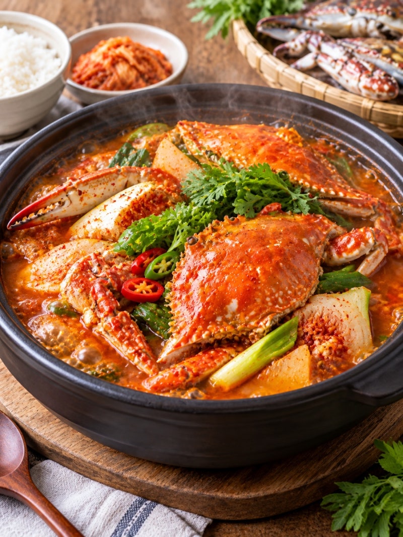 꽃게탕 레시피, 집에서 시원하고 얼큰하게 끓이는 황금 레시피