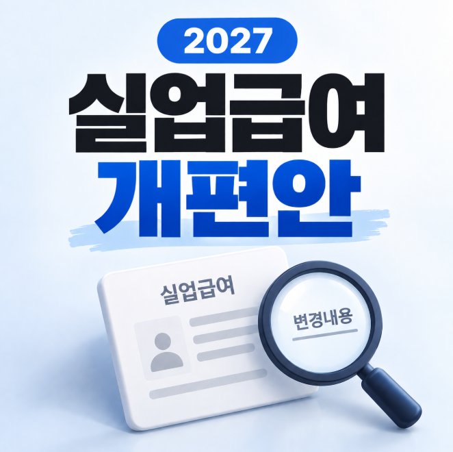 2027년 실업급여 개편안 총정리 7일→6일 지급, 상한액, 조기재취업수당 어떻게 바뀌나?