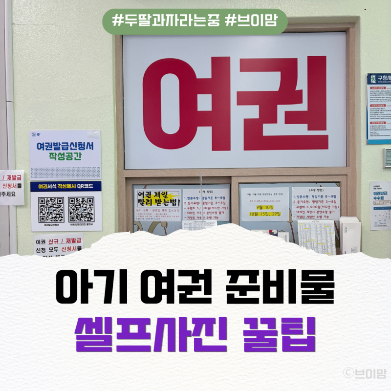 인천 남동구청 아기 여권 신청 방법 (준비물·연장 야간운영·셀프 여권사진 꿀팁)