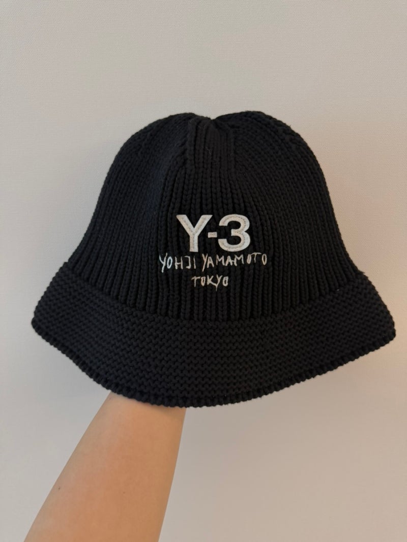 Y-3 요지야마모토 헤리티지 니트 버킷햇 JX8305 블랙 착용 후기