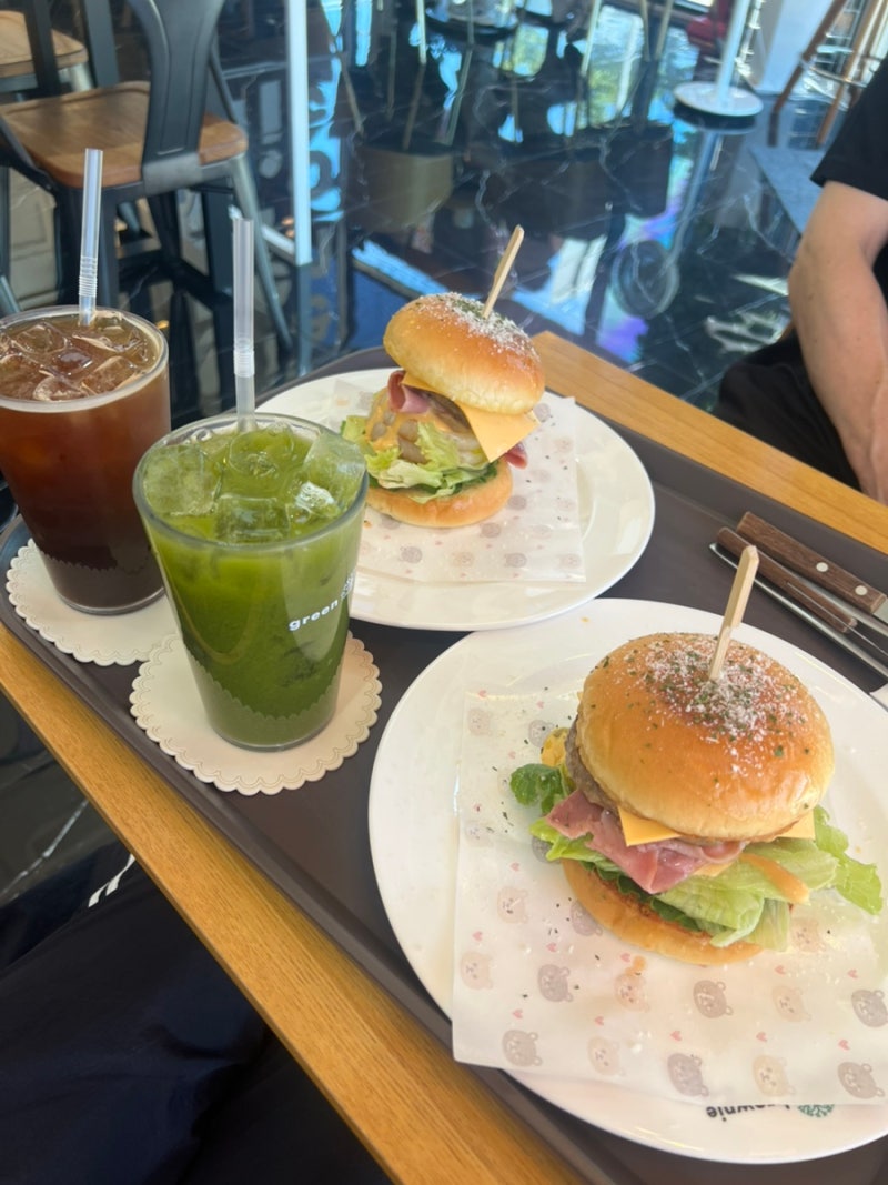 [보령 카페 추천] 보령 샌드위치 맛집 햄버거 대천해수욕장 카페 그린브라우니 보령시청점