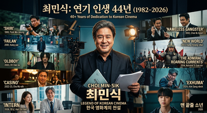 최민식 배우 프로필부터 대표작까지｜올드보이·명량·카지노·파묘 그리고 영화 인턴