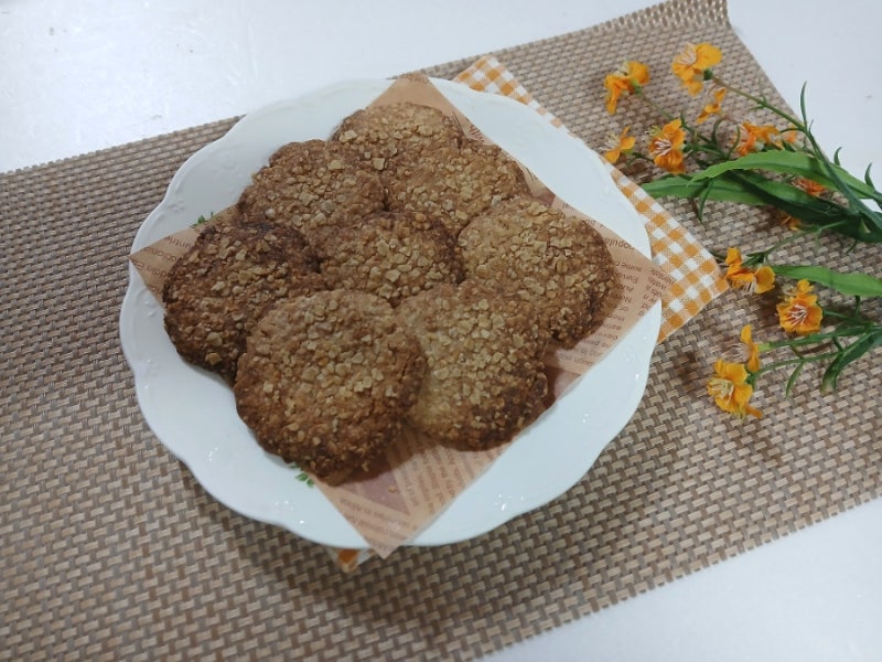 오트밀쿠키 만들기 오트밀요리 바삭고소 쿠키