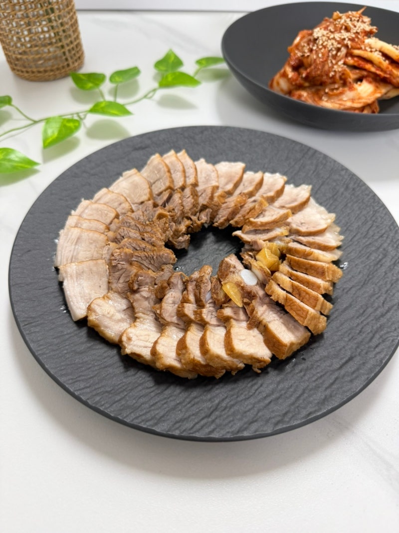쌍화탕수육 통삼겹 돼지고기 간장수육 삶는 법