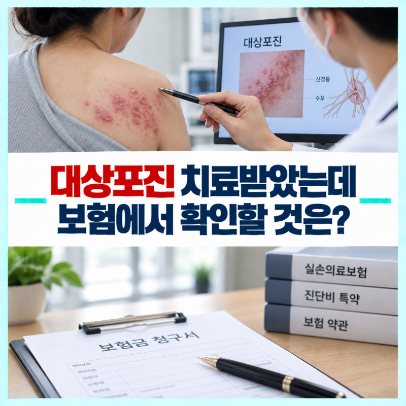 대상포진 치료받았는데 보험에서 확인할 것은? 진단부터 신경통 치료까지