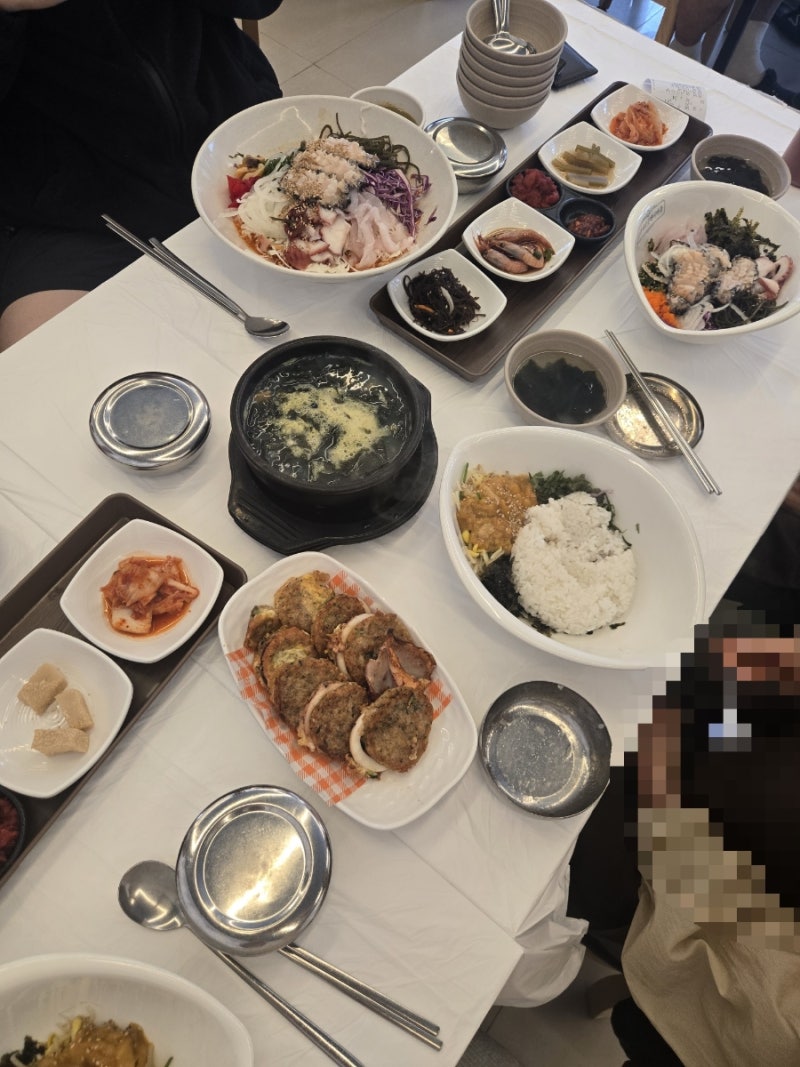 낙산 바람꽃해녀마을 | 성게알비빔밥, 전복회덮밥, 전복물회, 전복순두부찌개, 성게알미역국....