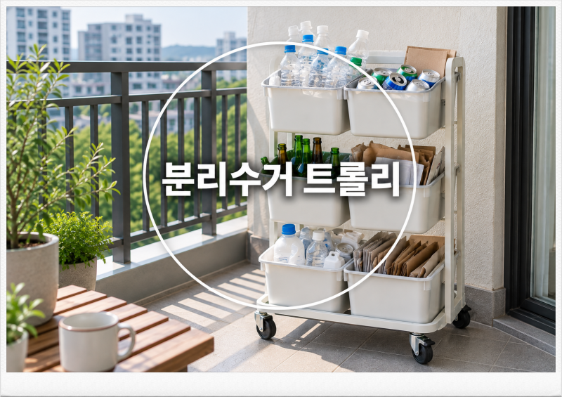 분리수거 트롤리 살 때 90퍼센트가 놓치는 것