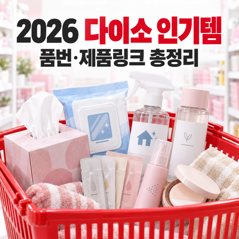 다이소 인기템 추천｜실제 판매량·재입고 요청 많았던 꿀템 12가지