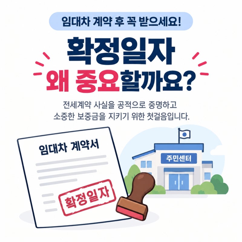 전세 전입신고 확정일자 뜻 동사무소 받는법 인터넷 신고 방법 준비서류