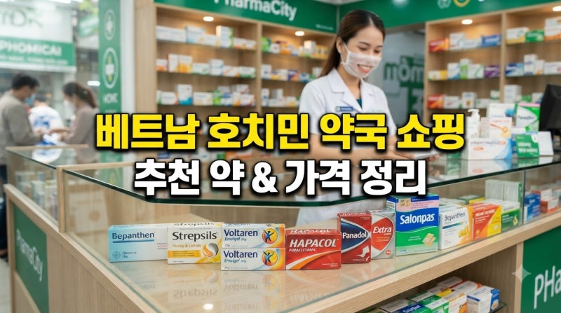 베트남 호치민 약국 쇼핑 리스트:대형 체인점 약국 롱쩌우·파마시티 필수 구매 의약품 가격 ....